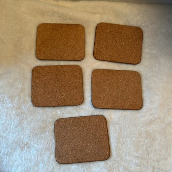 5 WEISS ART AUSTRALIA FAUNA CORK BACKED COASTERS JASON PRODUCTS LTD. - Picture 5 of 5